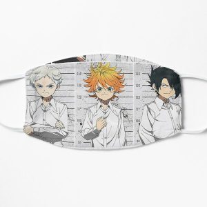 The Promised Neverland Characters Flat Mask RB0309 product Offical The Promised Neverland Merch